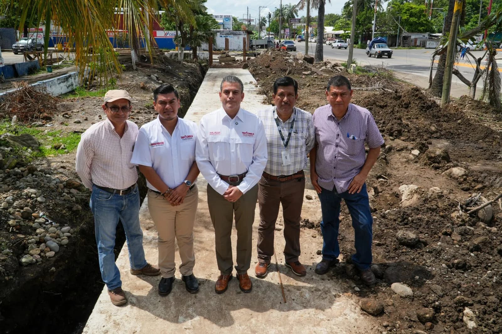 Avanzamos con Obras que Transforman Tapachula: Yamil Melgar