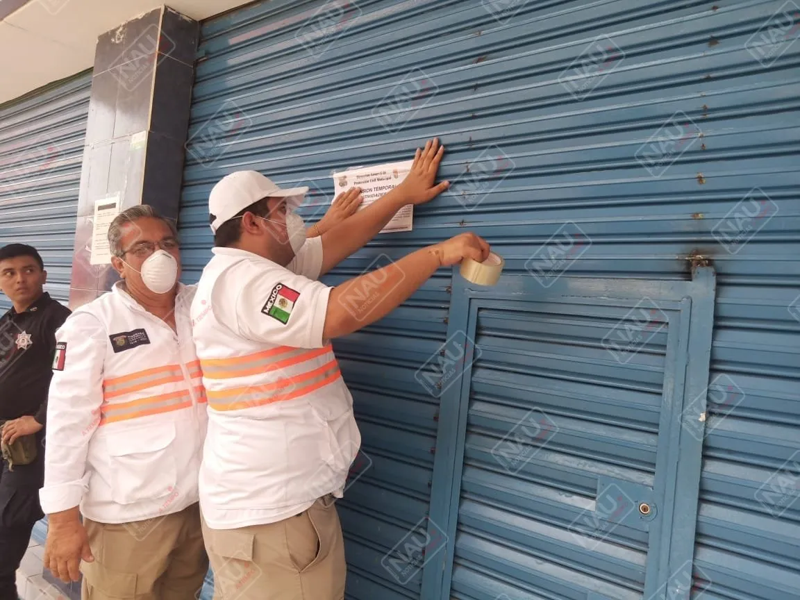 CONTINÚA SUSPENSIÓN TEMPORAL DE ACTIVIDADES EN ESTABLECIMIENTOS COMERCIALES NO ESENCIALES