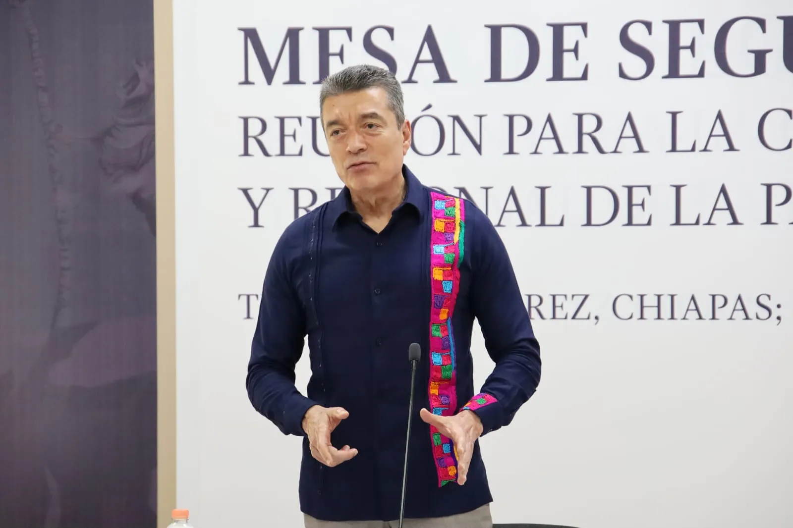 Destaca Rutilio Escandón resultados de la Mesa de Seguridad Chiapas; se cumplen mil 500 sesiones