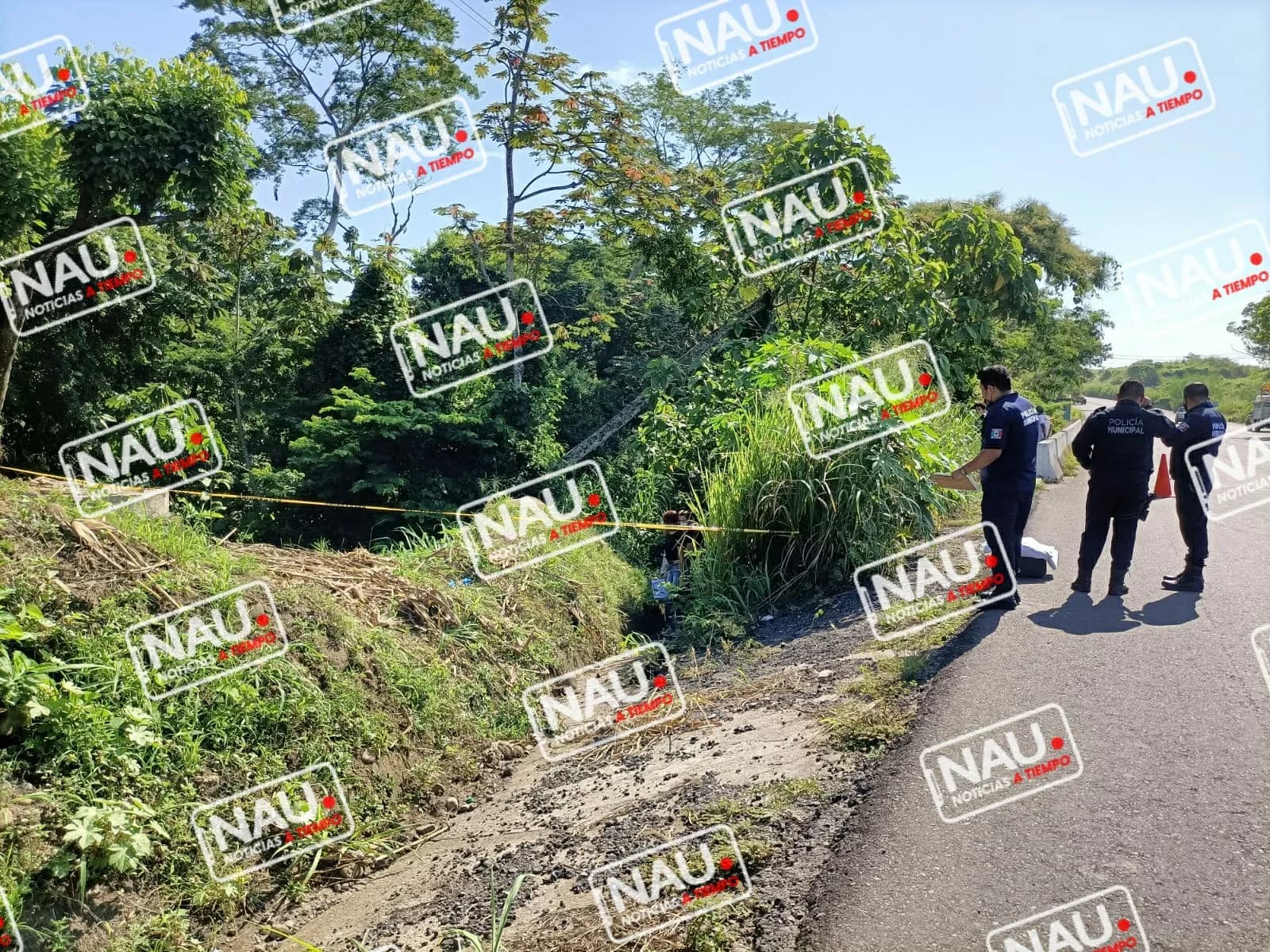 Checadora de colectivo fue asesinada en el libramiento de Tapachula.