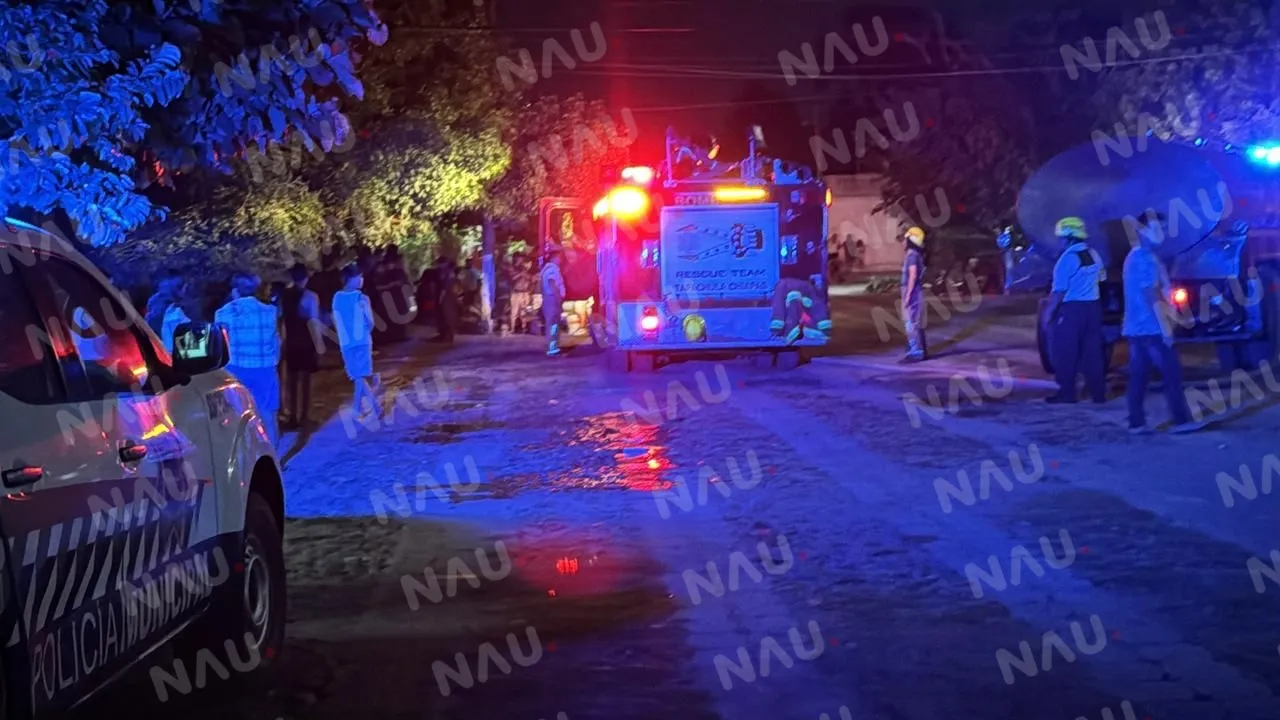 Incendio en vivienda de Tapachula deja daños materiales; se presume que fue causado por una colilla de cigarro