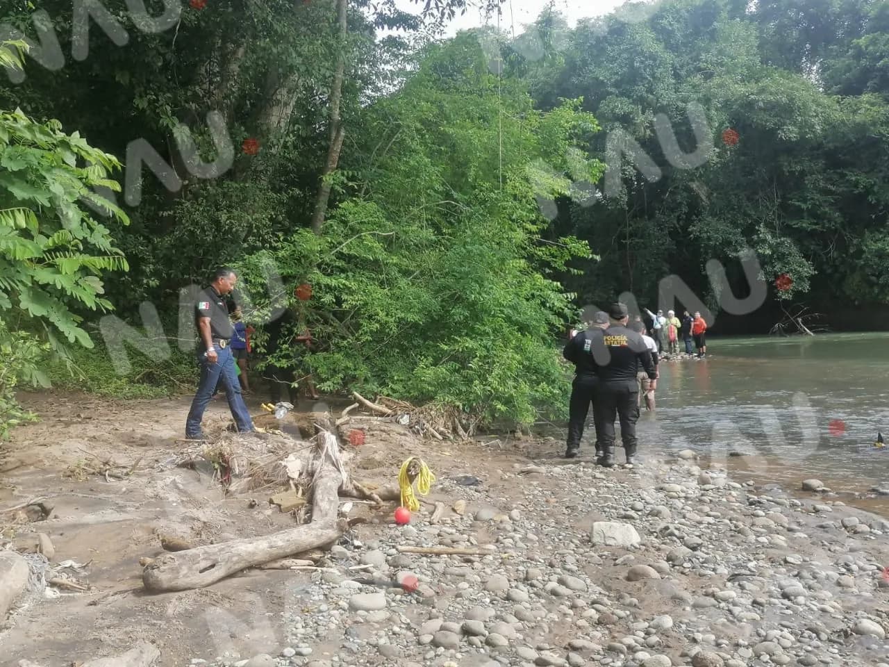 Localizan cuerpo de menor arrastrada por la corriente de del río Cahoacán