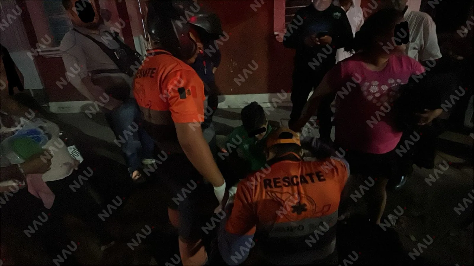 Motociclista resulta lesionado tras choque con camioneta en la Central Poniente de Tapachula