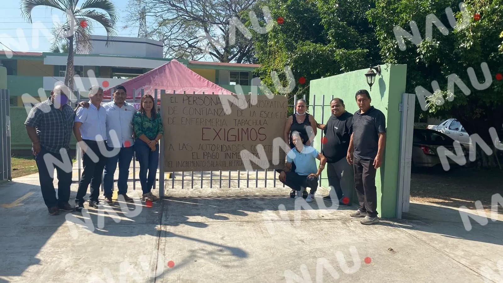 Escuela de enfermería Tapachula se une al paro administrativo en demanda de pagos pendientes