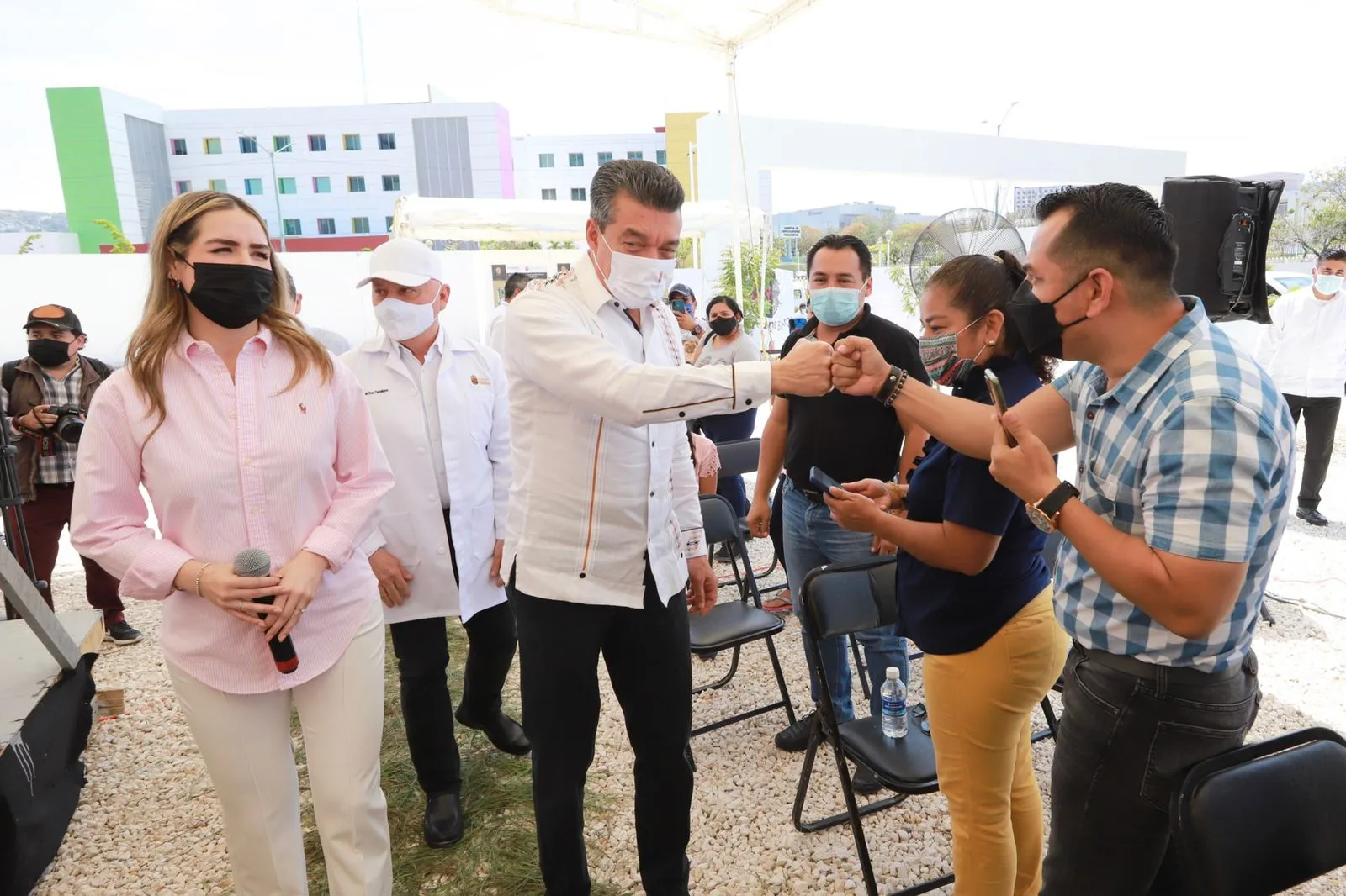 Gobernador encabeza el inicio de las Jornadas Quirúrgicas Visuales y Prostéticas en Chiapas