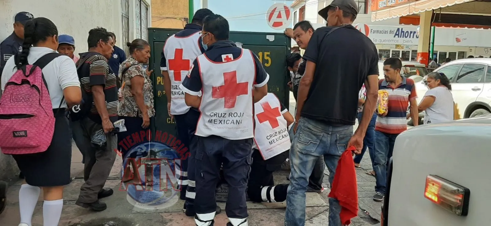 Chapín es atropellado por vehículo