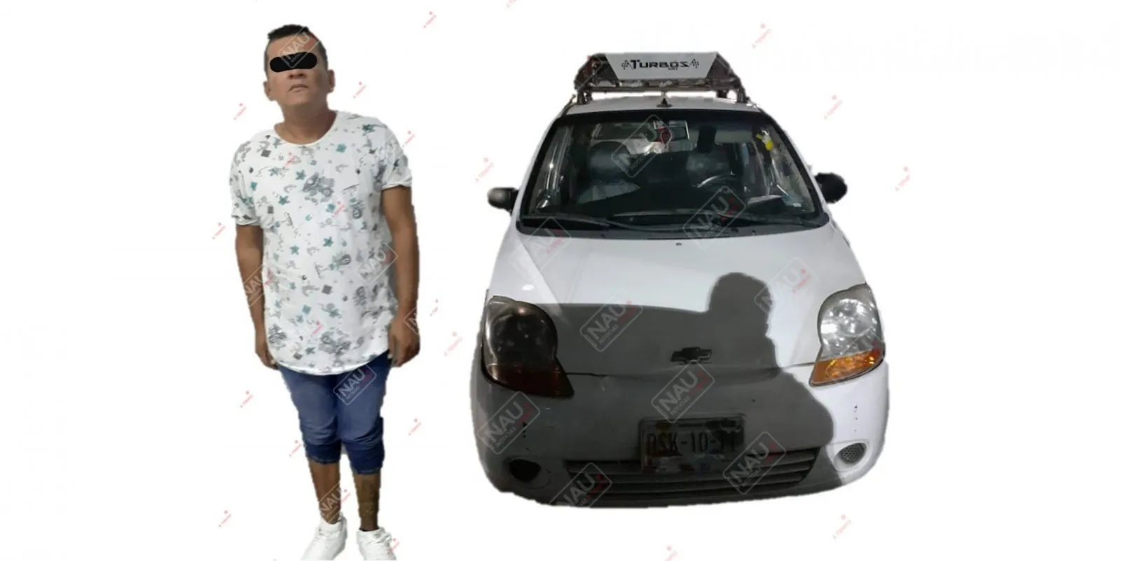 Detenido con 7 carrujos de marihuana