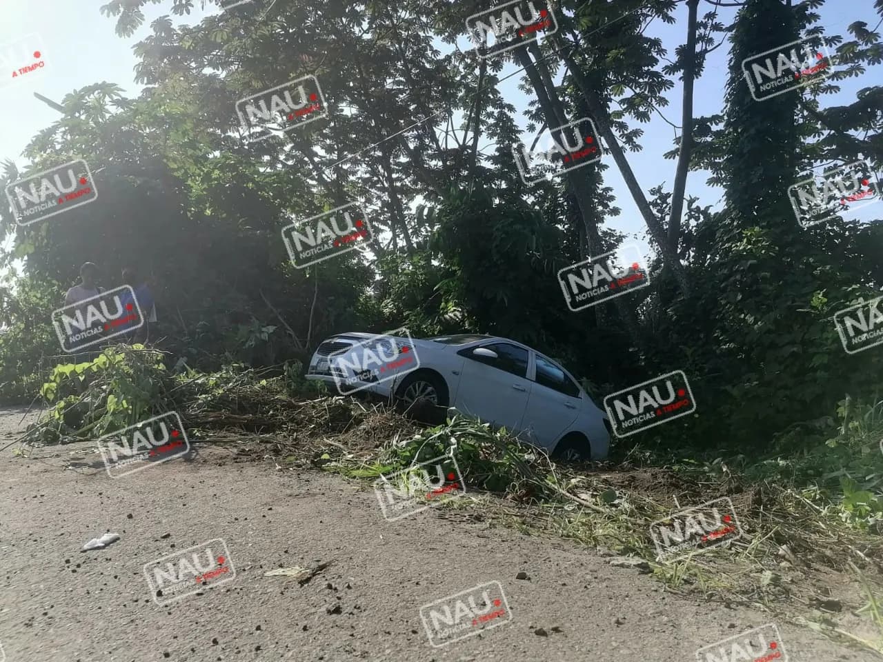 Se salió de la carretera.