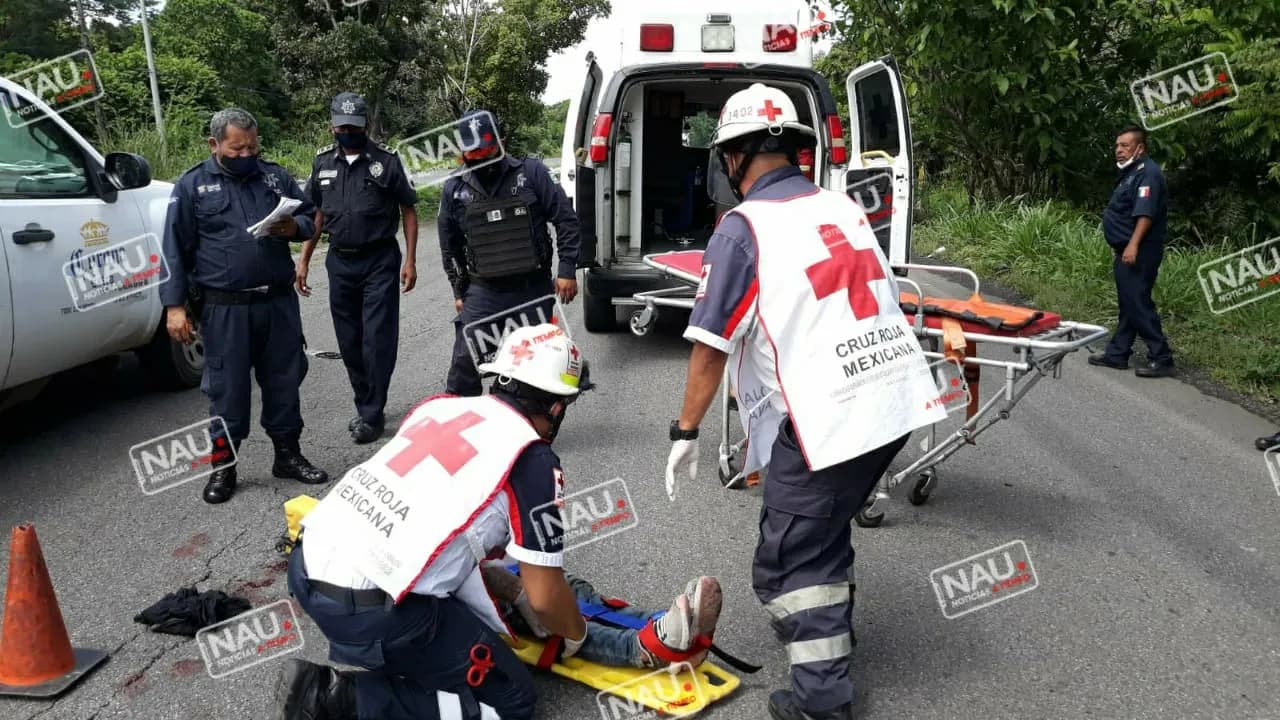 Atropellado por vehículo no identificado.