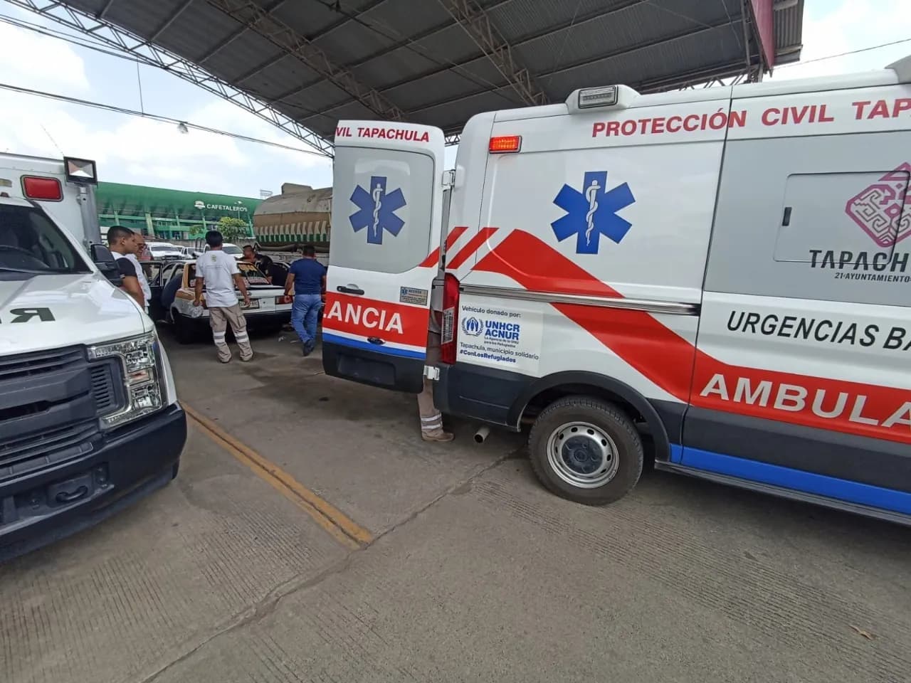 ATIENDE PERSONAL DE PC DE TAPACHULA PARTO EN UN TAXI