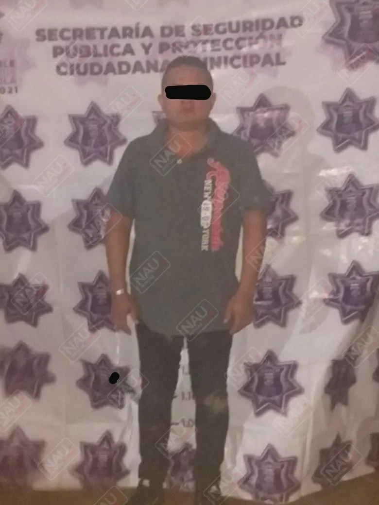 Detenido por golpear a su pareja