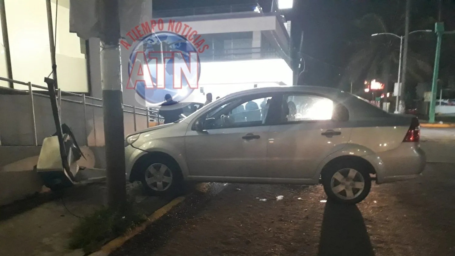 Un lesionado en accidente en la 17ª calle oriente