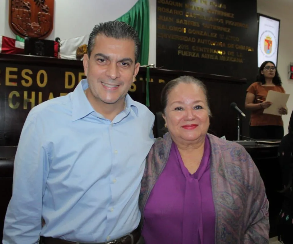 Reeligen a Sonia Catalina Álvarez y Yamil Melgar Bravo como presidentes de la Mesa Directiva y JUCOPO del Congreso de Chiapas