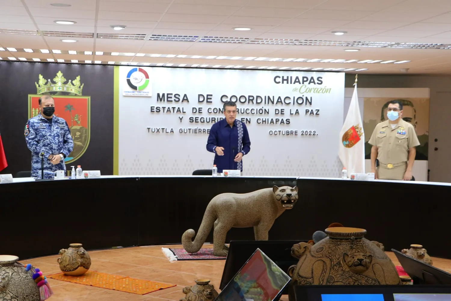 Las autoridades estamos atentas las 24 horas para atender cualquier emergencia: Rutilio Escandón