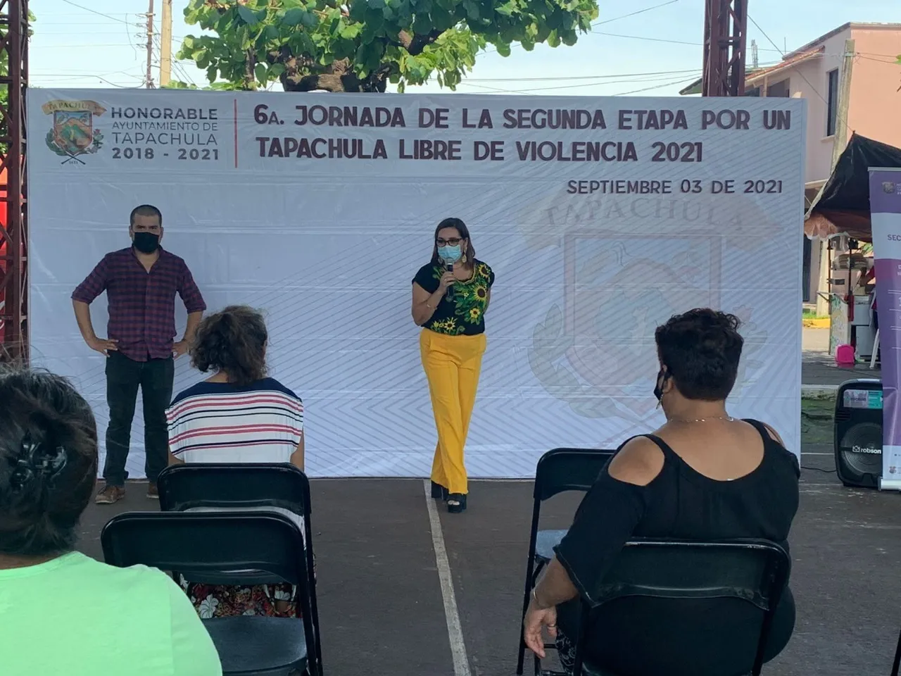SE MANTIENEN JORNADAS POR UN TAPACHULA LIBRE DE VIOLENCIA 2021