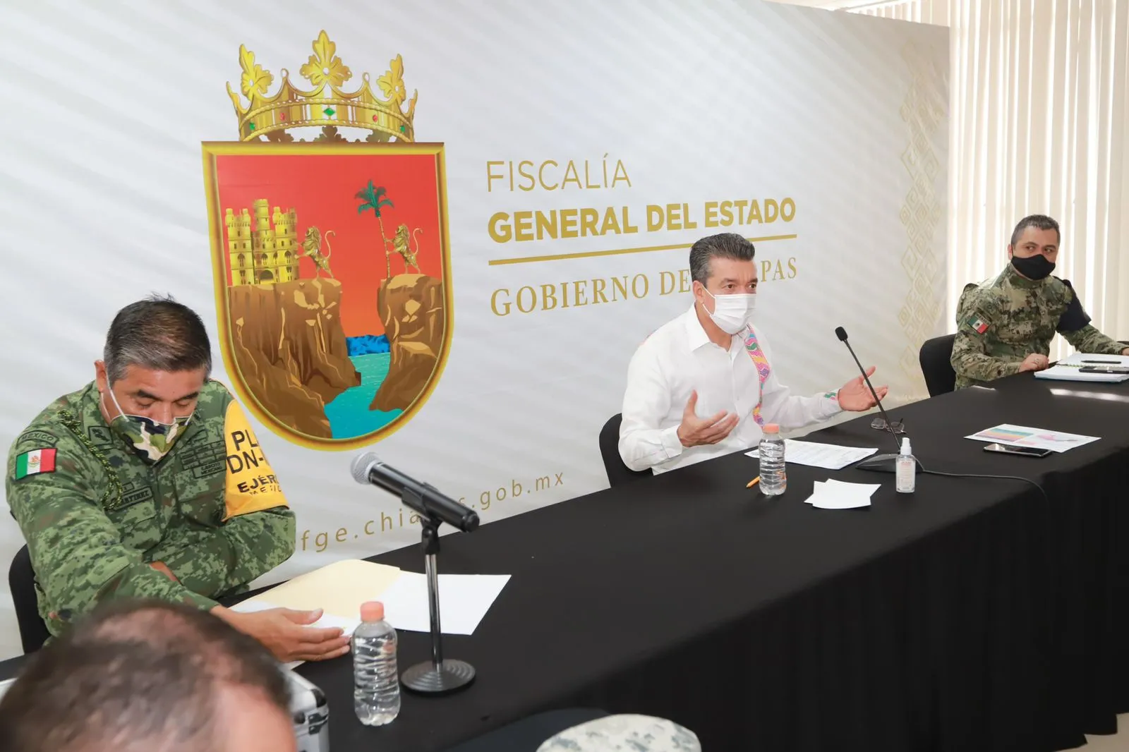 Rutilio Escandón pide a la población mantenerse alerta frente a fuertes lluvias en la Región Norte