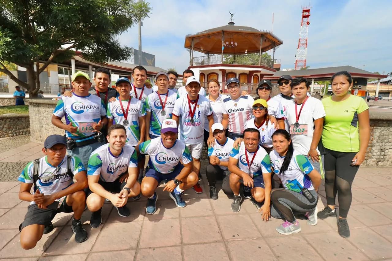 Participa Jorge Llaven en “Carrera de la Amistad” en Tapachula