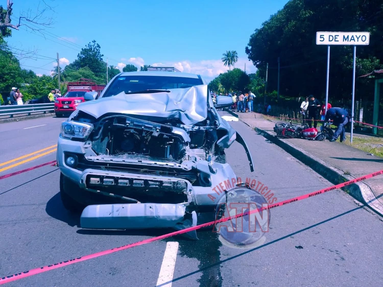 Camioneta mata a motociclista en la Carretera Ciudad Hidalgo – Tapachula