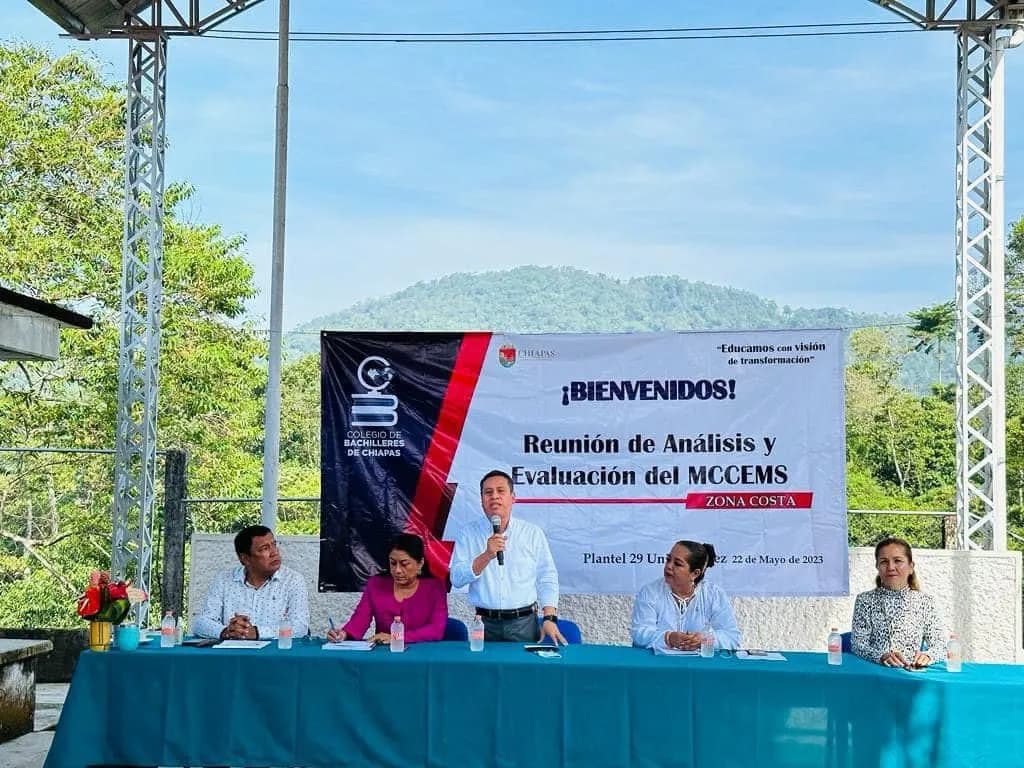 Alcalde de Unión Juárez asiste a inauguración de Reunión de Análisis y Evaluación del MCCEMS en Zona Costa.