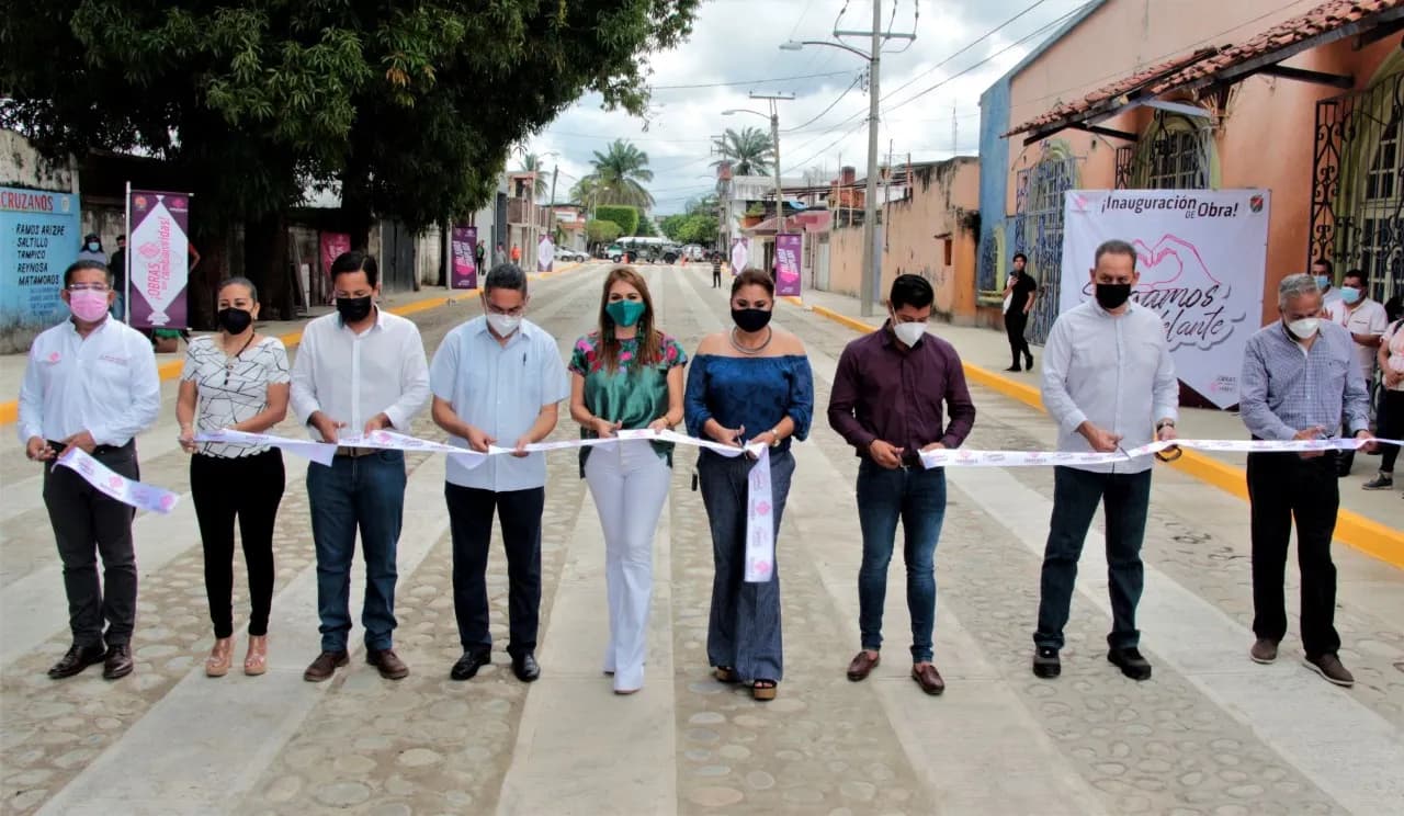 INAUGURA ROSY URBINA NUEVA OBRA DE PAVIMENTACIÓN, DRENAJE Y AGUA EN EL FRACCIONAMIENTO GUADALUPE