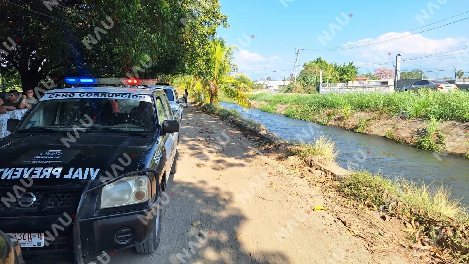 Localizan cuerpo sin vida en canal de riego en Suchiate