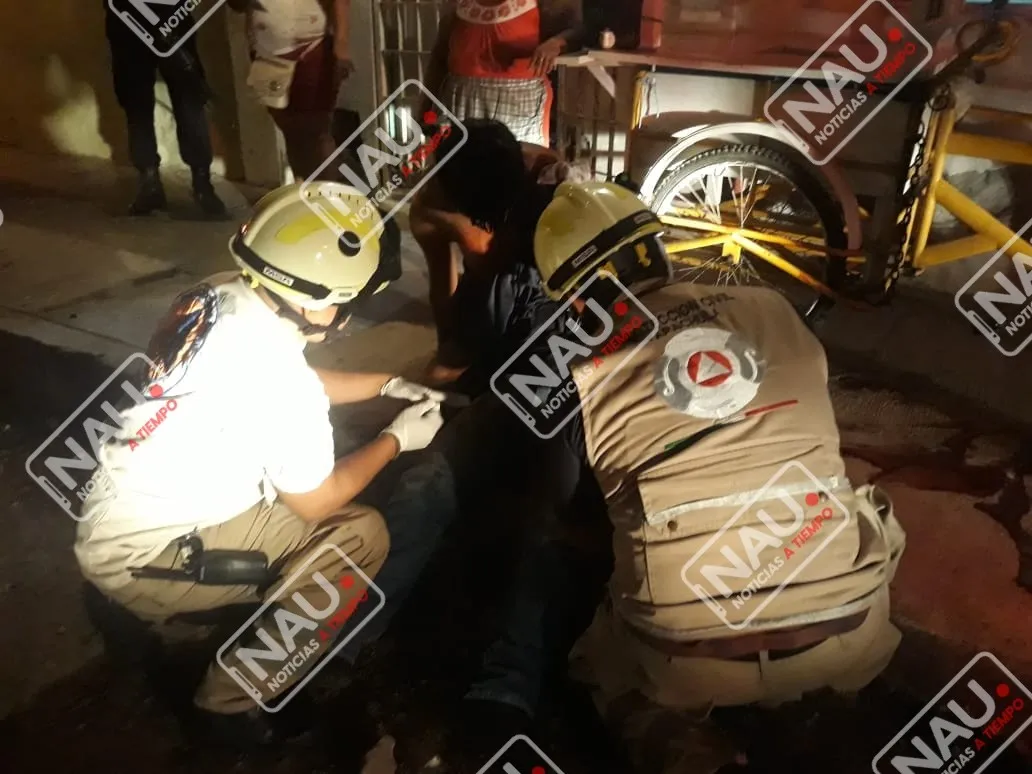 Una persona fue localizada golpeada e ingresó al HGT