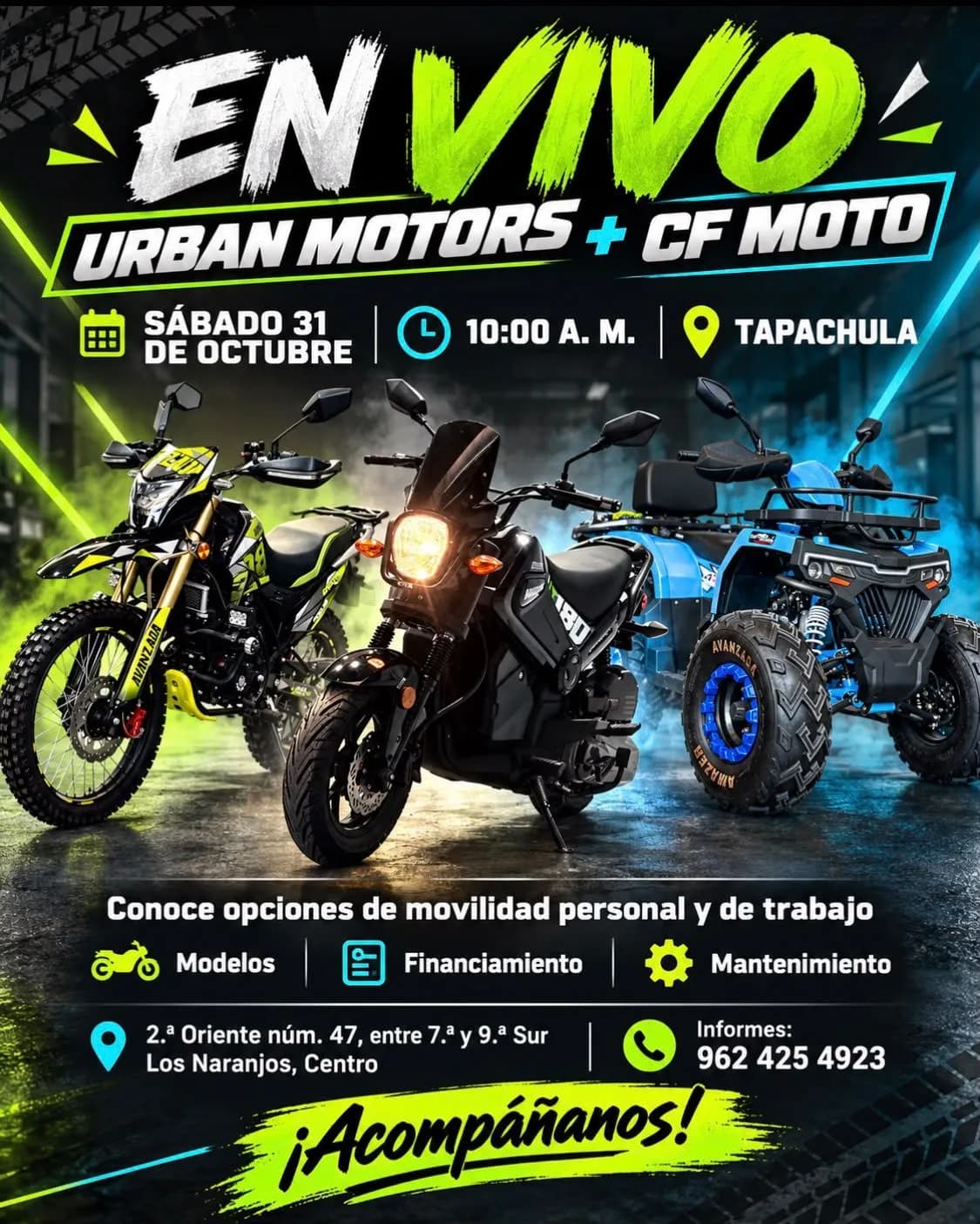 ¡Este sábado nos vemos EN VIVO!