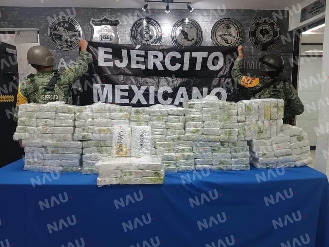 Decomisa FGR y SEDENA droga y vehículos en Tuxtla Gutiérrez