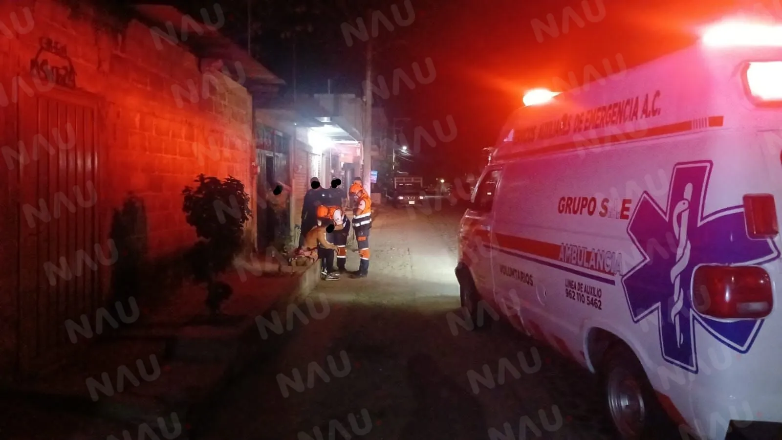 Violenta riña deja a hombre salvadoreño con lesiones por arma blanca