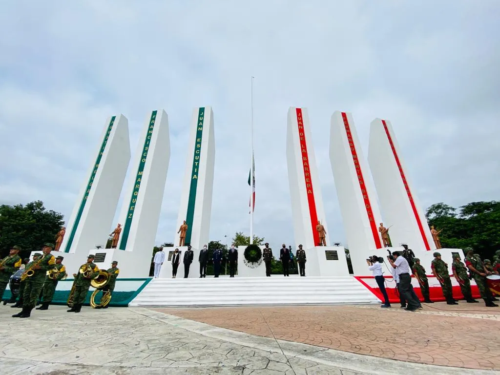 Encabeza Rutilio Escandón 174 aniversario de la Gesta Heroica de los Niños Héroes de Chapultepec