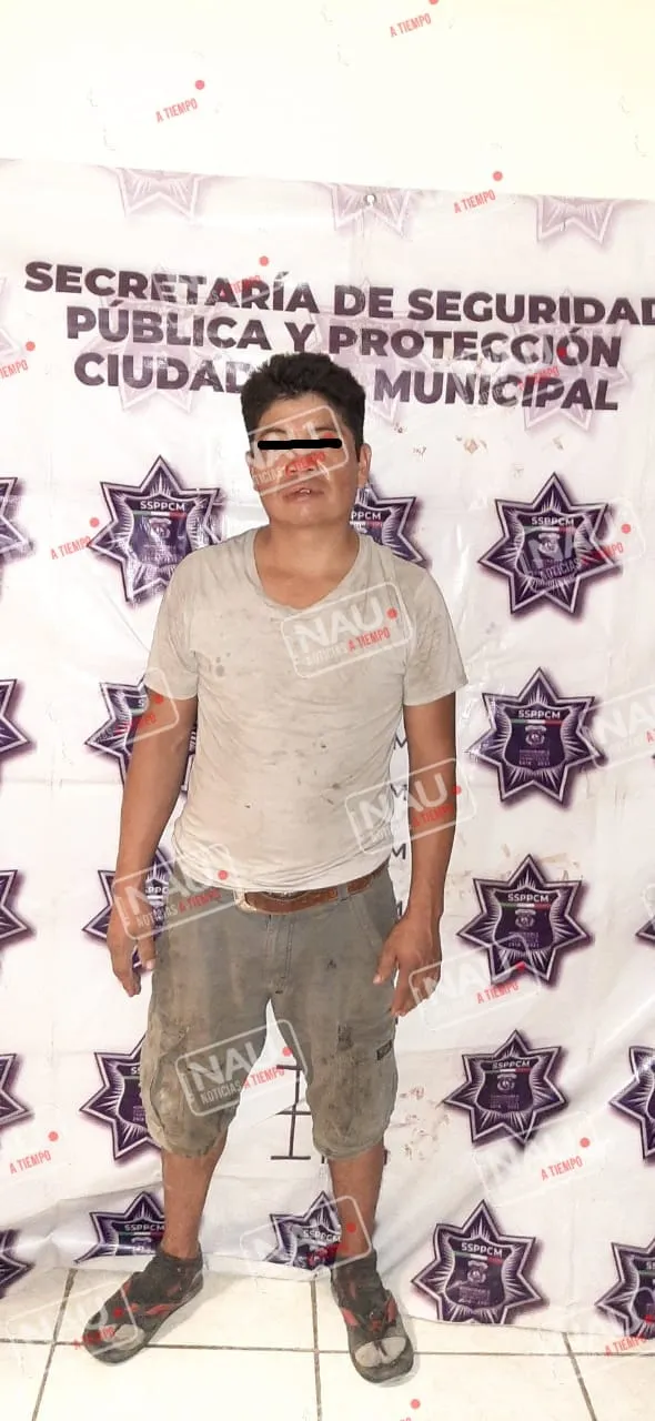 Golpeador de mujer detenido por SPM