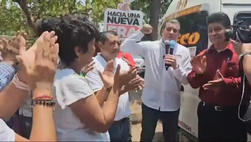 “Vídeo” Yamil Melgar de #Moren gana apoyo ciudadano en Tapachula