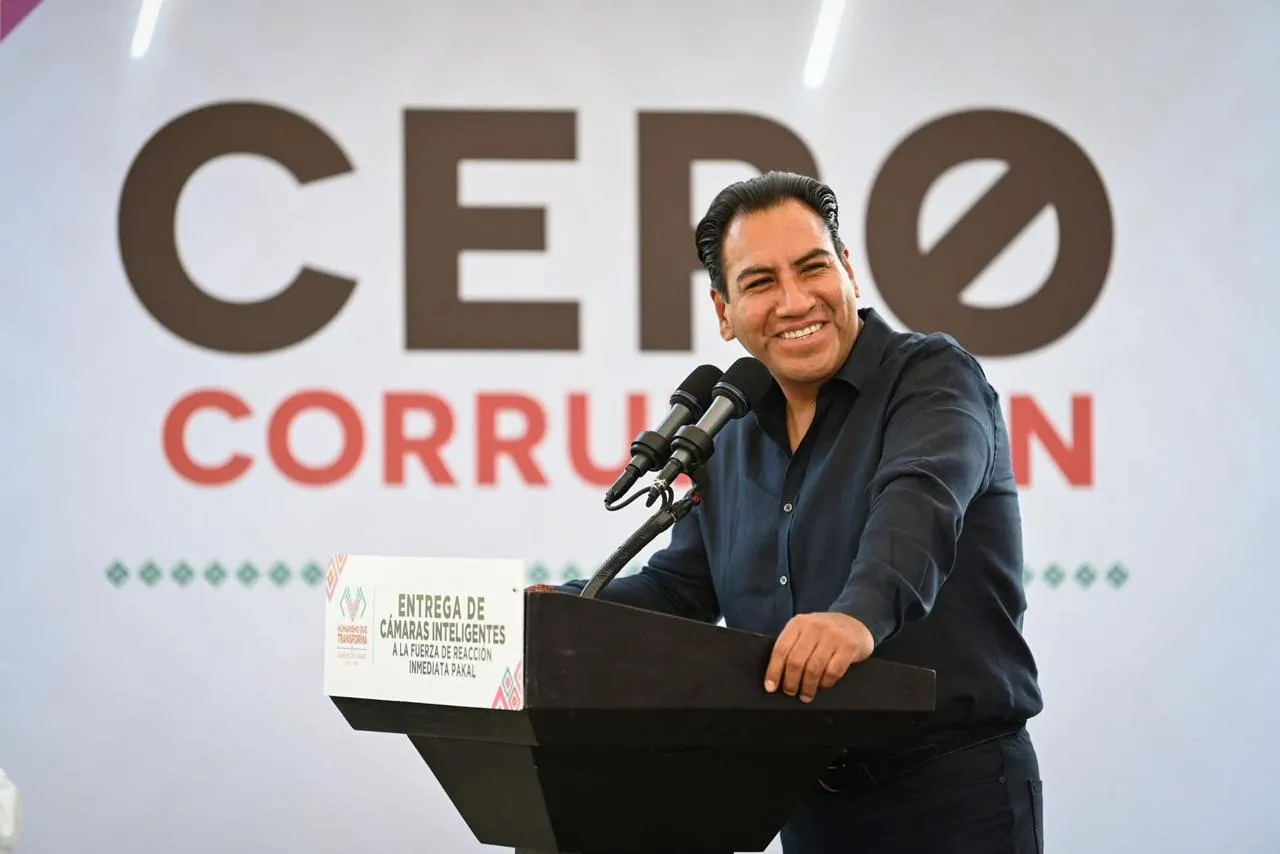 Eduardo Ramírez fortalece a la Fuerza de Reacción Inmediata Pakal con cámaras inteligentes y vehículos blindados