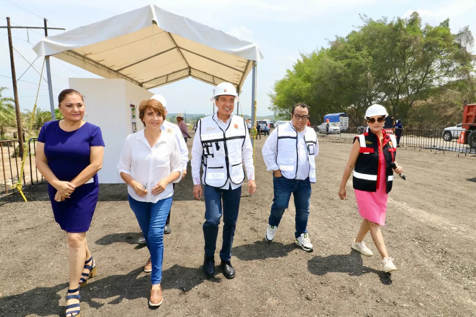 Supervisan ampliación y modernización del Libramiento Sur de Tapachula