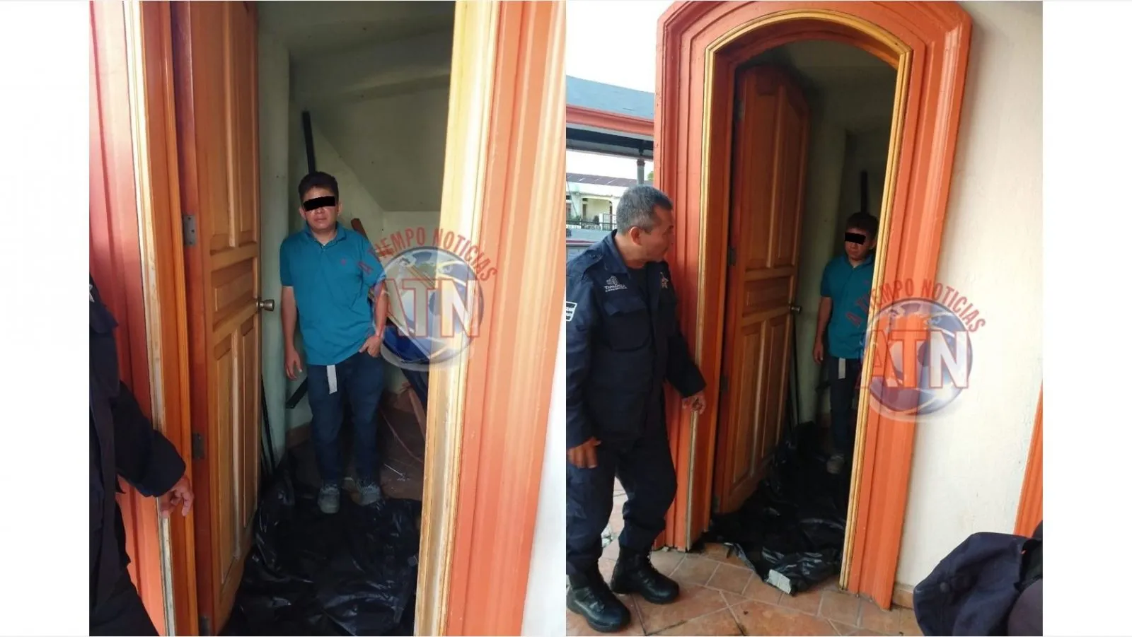 Se metió a un cuarto de la cafetería del Bicentenario