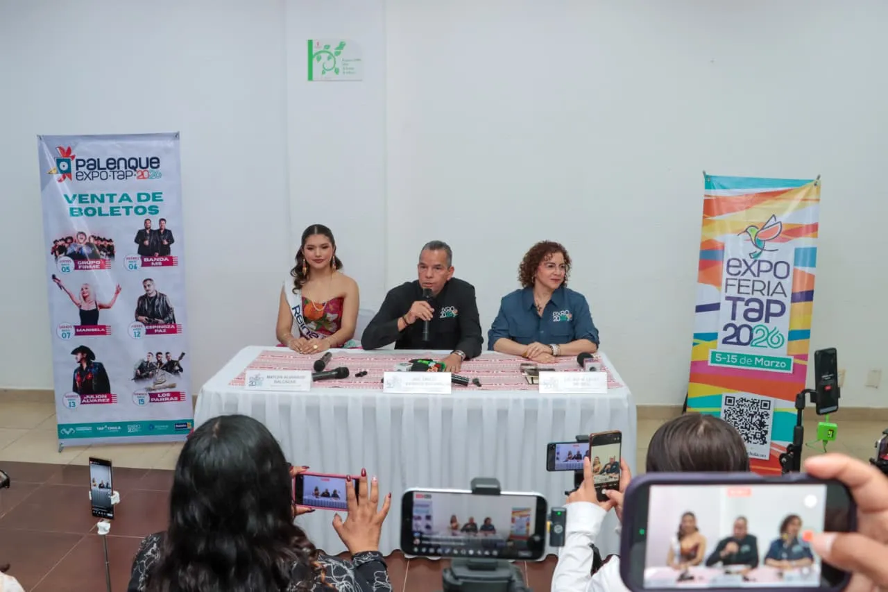 CONFIRMAN ARTISTAS DEL MASIVO PARA LA EXPO FERIA TAPACHULA 2026
