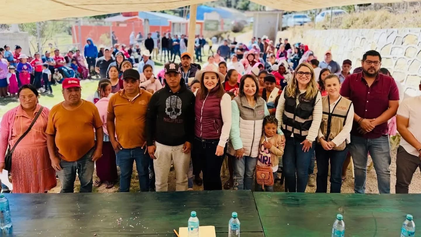 Peña María El Porvenir recibe histórica visita de la alcaldesa Fabiola Ricci Diestel