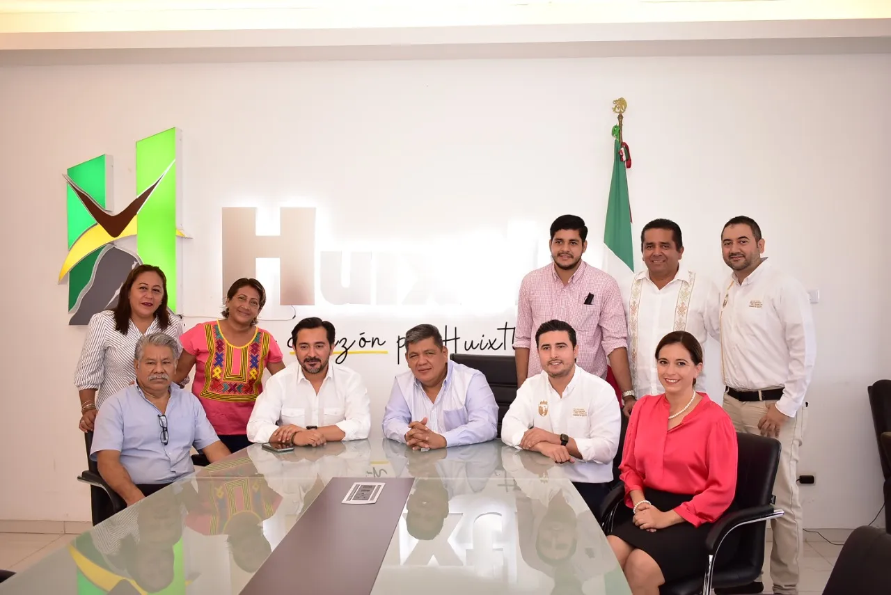 Firma de convenio de colaboración Ayuntamiento de Huixtla y Secretaría de Economía en Chiapas