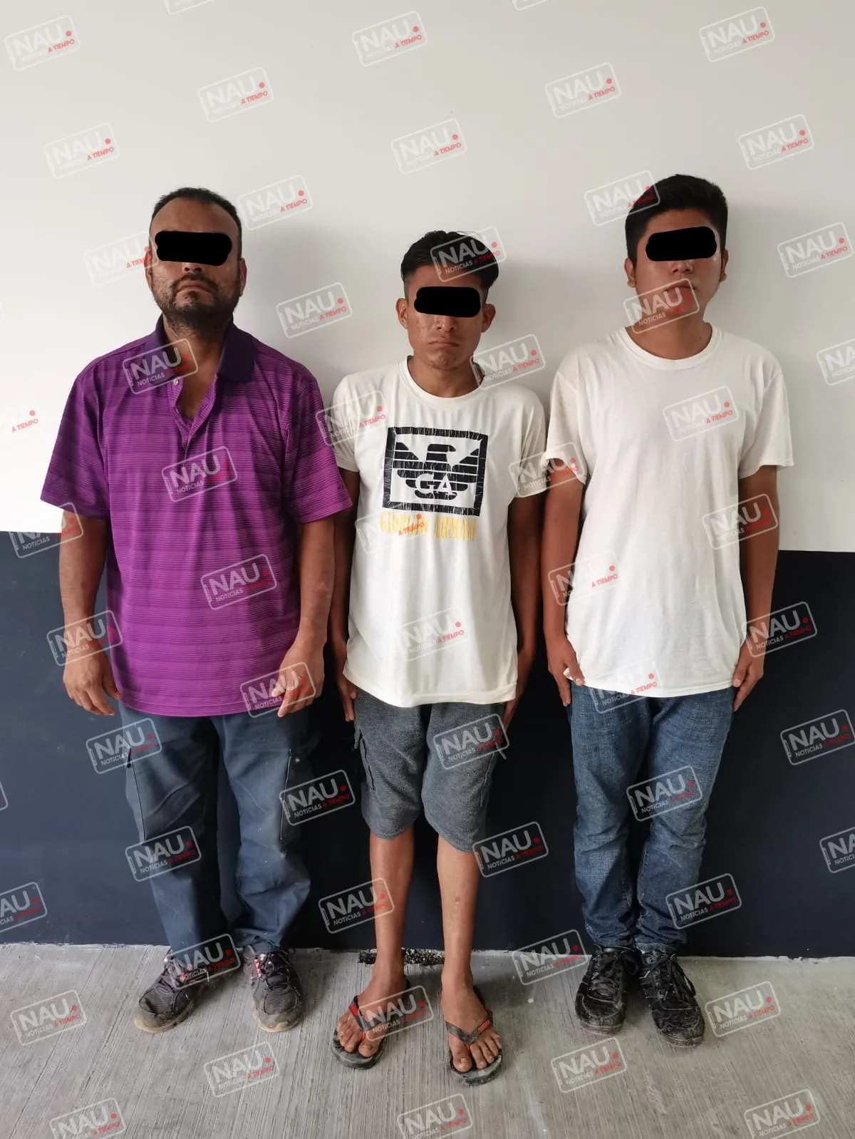 Habitantes de la zona alta de Tapachula detuvieron a tres personas con marihuana