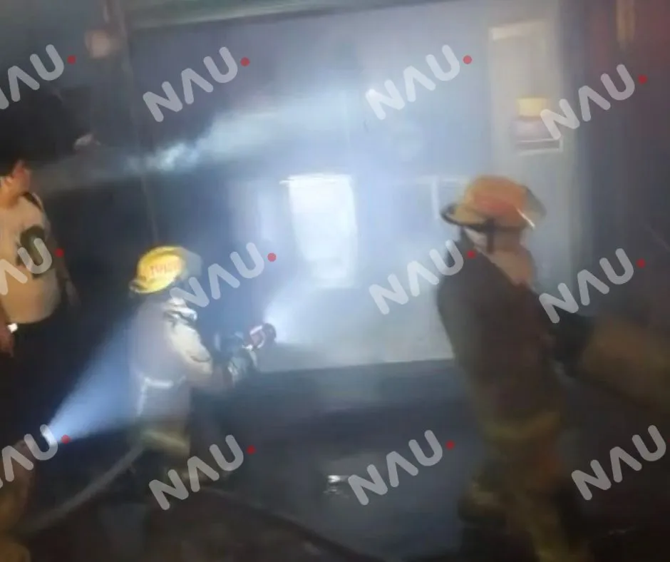Se incendia puesto de tortas en el mercado San Juan durante la madrugada