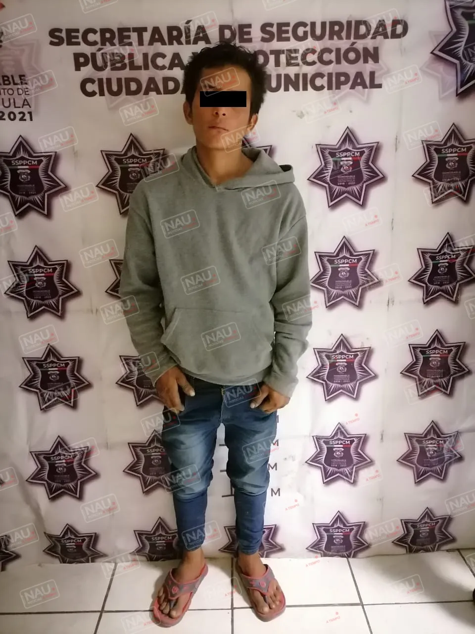 Presunto distribuidor de droga sintética Cristal, fue detenido en Puerto