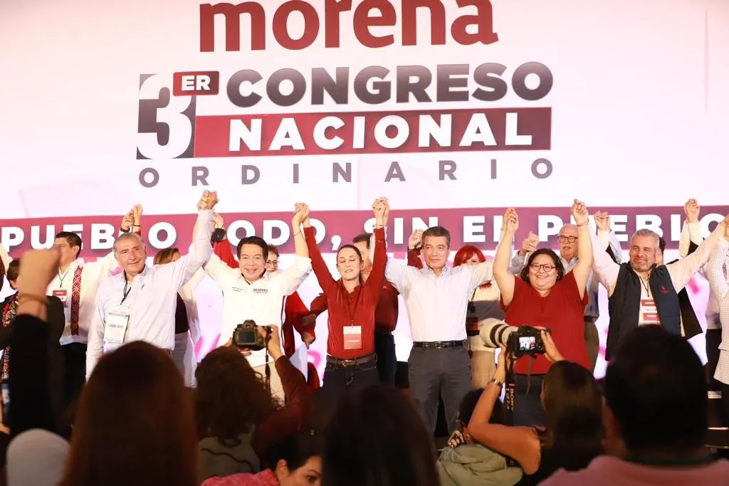 Rutilio Escandón, presente en el Tercer Congreso Nacional Ordinario Morena