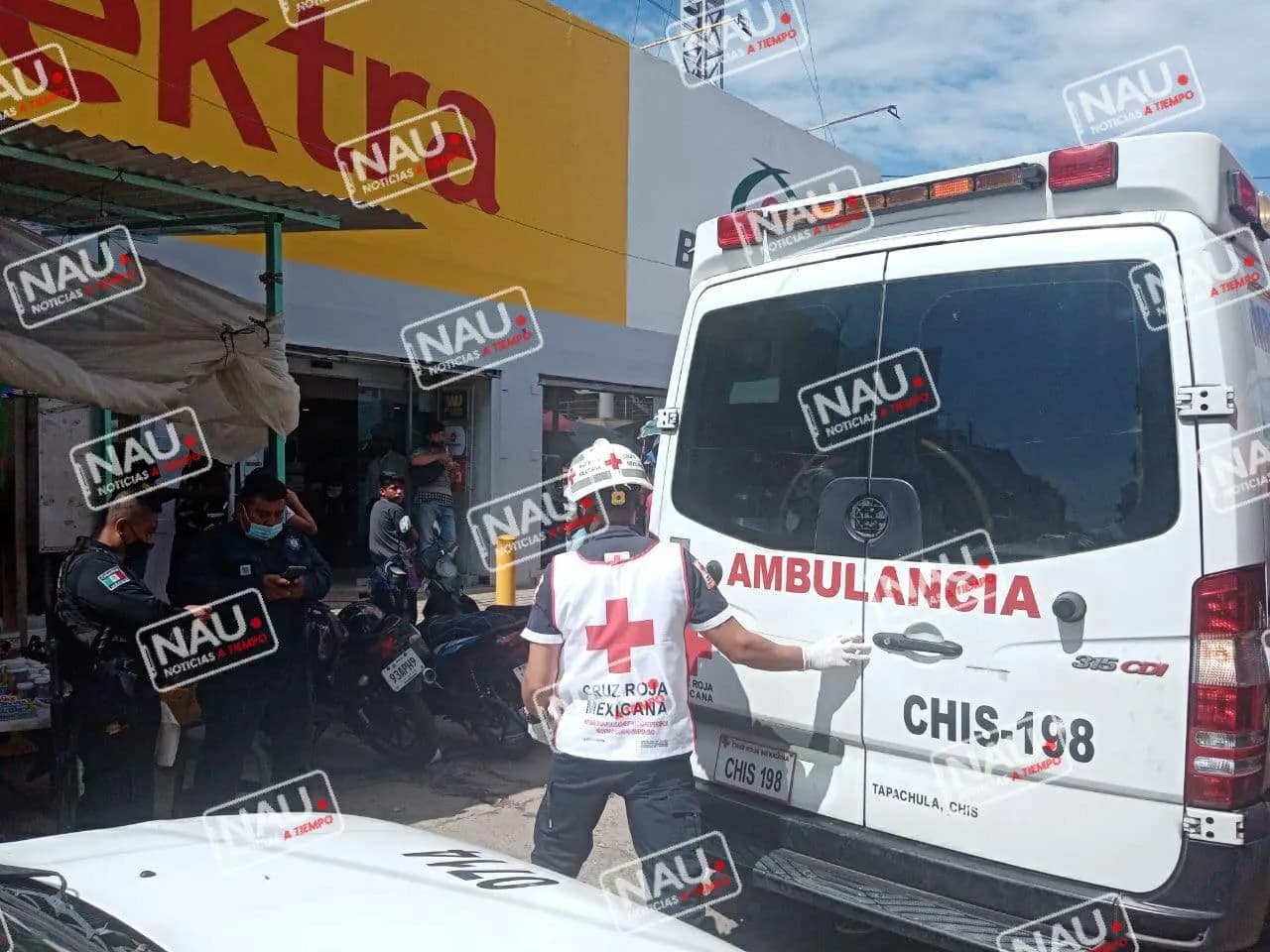 Joven de 29 años se desmayó en el Interior de la tienda Elektra.