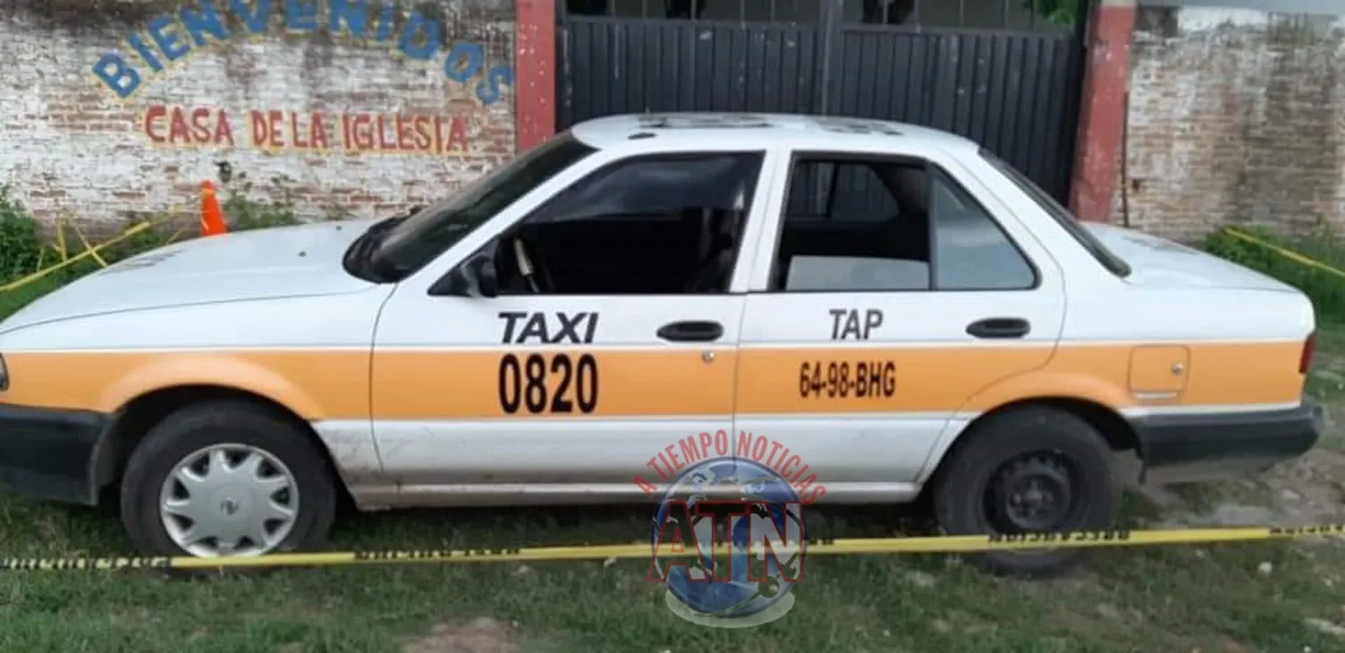 Autoridades estatales Localizan taxi local con reporte de robo