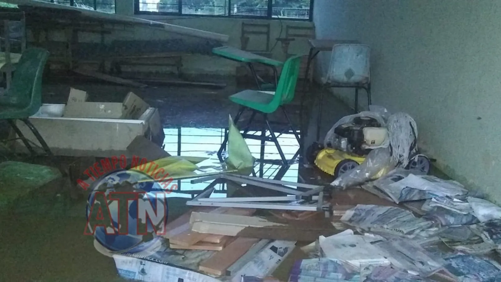 Solo daños en vivienda de dos comunidades dejan en Mapastepec las lluvias
