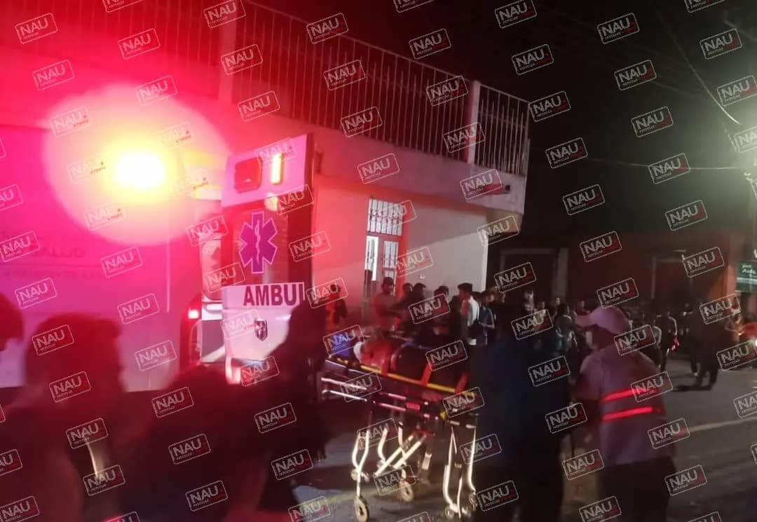 Vehículo no identificado atropella a peatón en Cacahoatán.