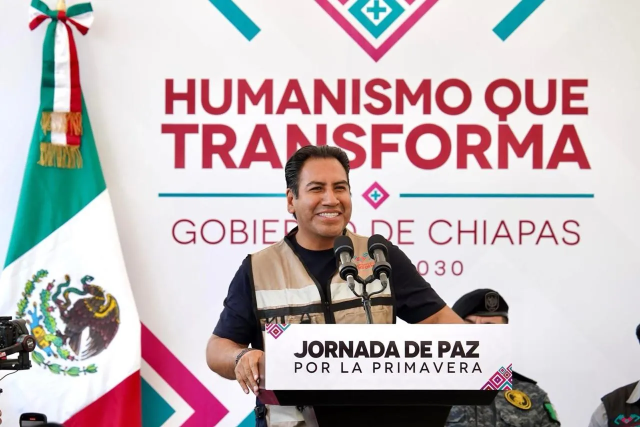 Eduardo Ramírez destaca participación del pueblo en la construcción de la paz