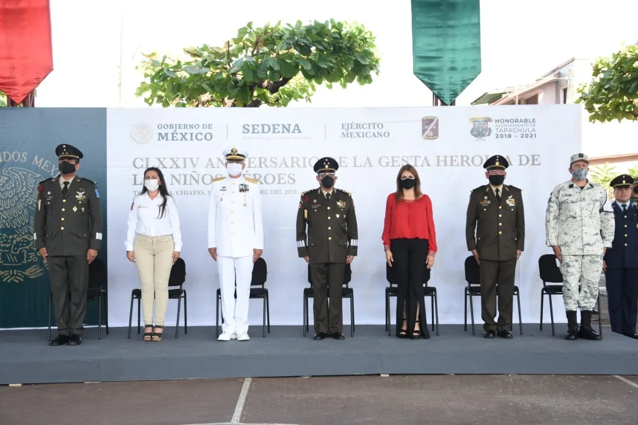 CONMEMORA AYUNTAMIENTO EL 174 ANIVERSARIO DE LA GESTA HERÓICA DE LOS NIÑOS HÉROES DE CHAPULTEPEC
