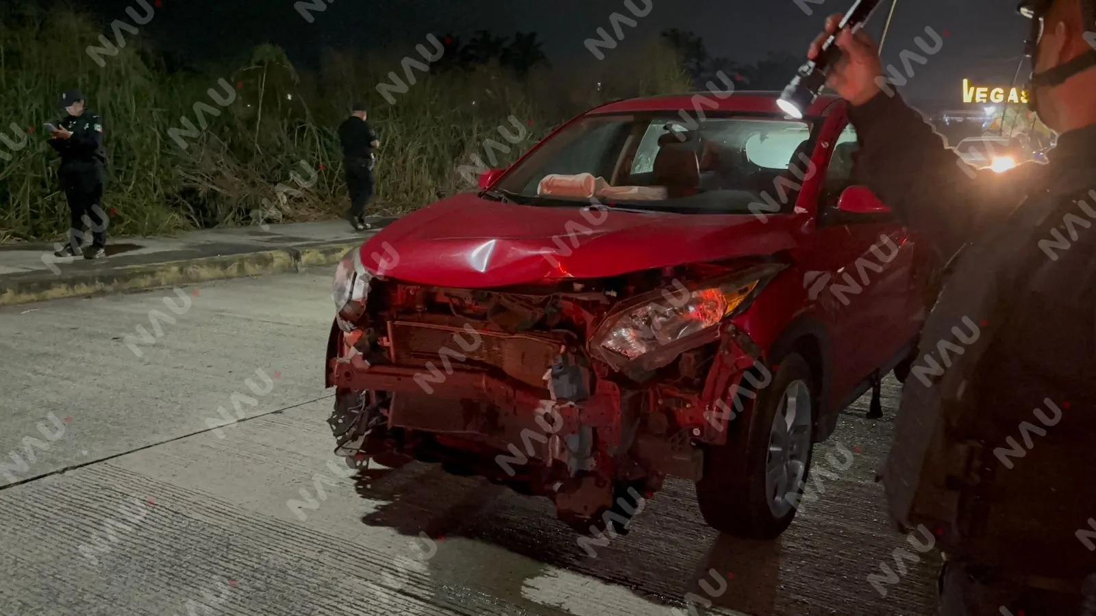 Persecución termina con la detención de automovilista tras chocar con un taxi en Tapachula