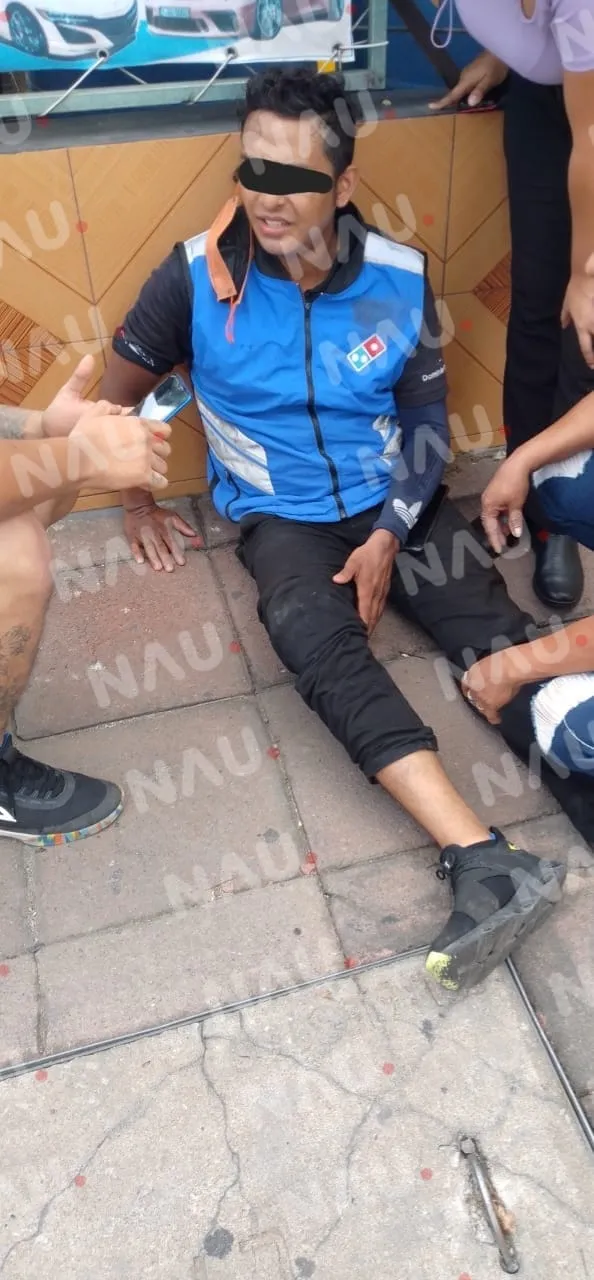 Duelo de motos deja una persona lesionada